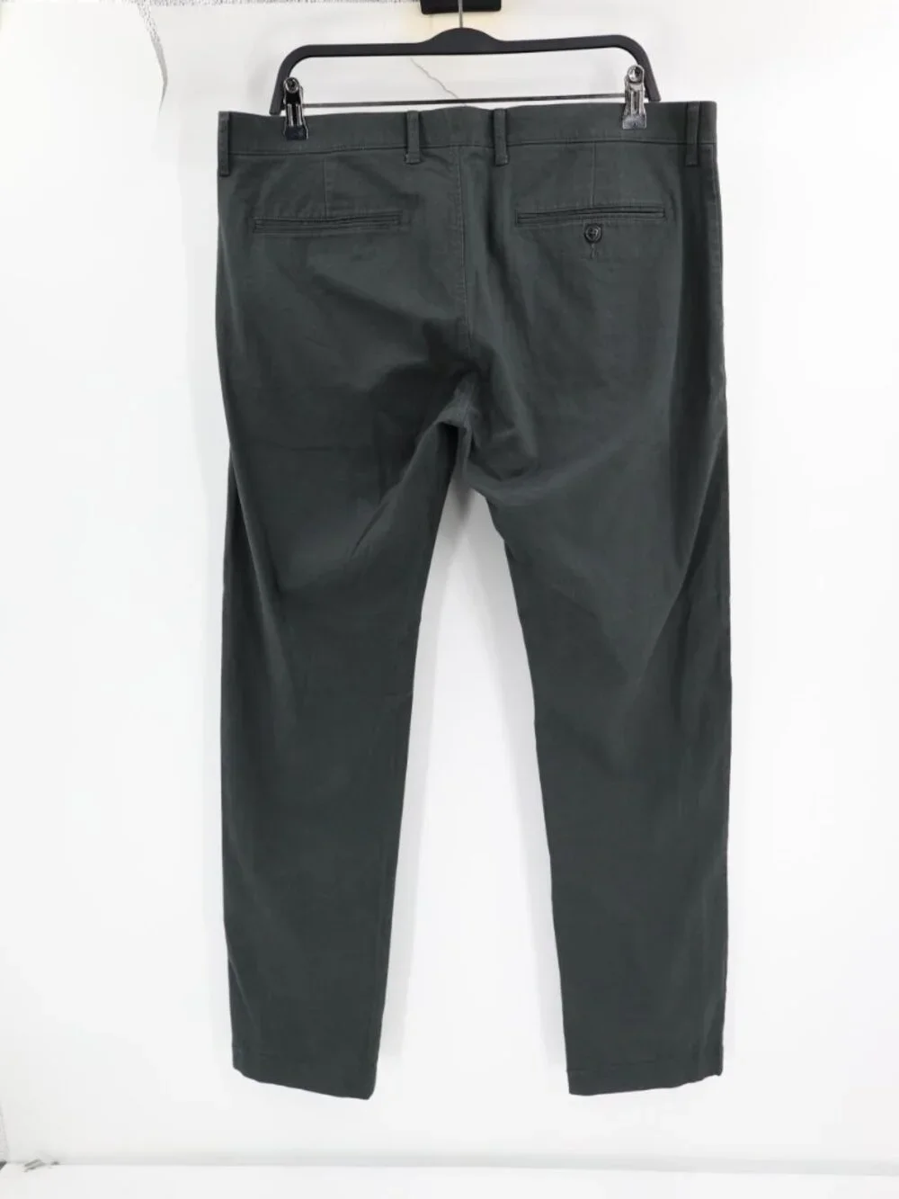 NWT J Crew Pants Men's 35 484 Slim Fit Cotton Stretch Chino Straight Leg Green